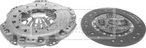 Borg & Beck HK2296 - Комплект сцепления autodnr.net
