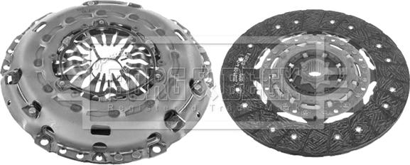 Borg & Beck HK2308 - Комплект сцепления avtokuzovplus.com.ua