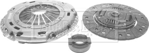 Borg & Beck HK2417 - Комплект зчеплення autocars.com.ua