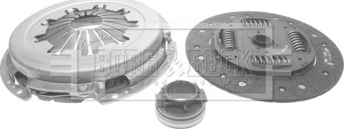 Borg & Beck HK2419 - Комплект зчеплення autocars.com.ua