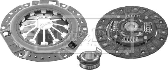 Borg & Beck HK2432 - Комплект сцепления avtokuzovplus.com.ua