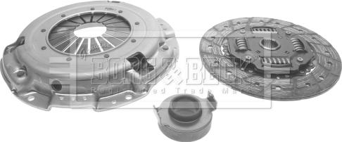 Borg & Beck HK2467 - Комплект зчеплення autocars.com.ua
