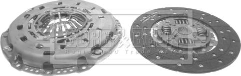Borg & Beck HK2468 - Комплект зчеплення autocars.com.ua