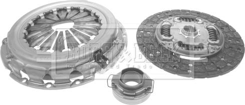 Borg & Beck HK2476 - Комплект зчеплення autocars.com.ua