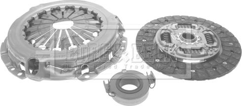 Borg & Beck HK2480 - Комплект зчеплення autocars.com.ua