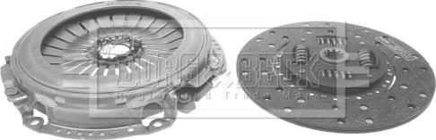 Borg & Beck HK2488 - Комплект сцепления avtokuzovplus.com.ua