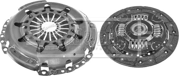 Borg & Beck HK2498 - Комплект сцепления autodnr.net