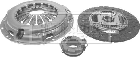 Borg & Beck HK2505 - Комплект зчеплення autocars.com.ua