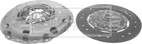 Borg & Beck HK2543 - Комплект сцепления avtokuzovplus.com.ua