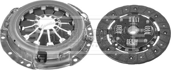 Borg & Beck HK2582 - Комплект сцепления autodnr.net