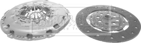 Borg & Beck HK2587 - Комплект зчеплення autocars.com.ua
