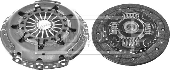 Borg & Beck HK2589 - Комплект сцепления avtokuzovplus.com.ua