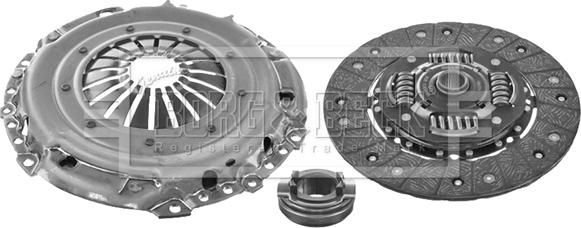 Borg & Beck HK2632 - Комплект сцепления autodnr.net