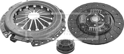 Borg & Beck HK2644 - Комплект зчеплення autocars.com.ua