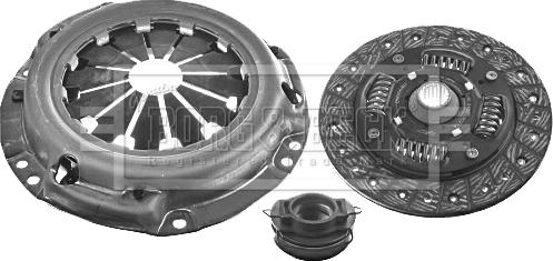 Borg & Beck HK2648 - Комплект зчеплення autocars.com.ua