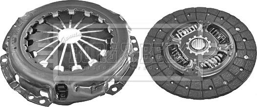 Borg & Beck HK2650 - Комплект сцепления autodnr.net