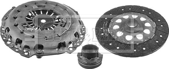 Borg & Beck HK2655 - Комплект зчеплення autocars.com.ua