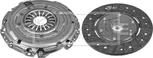 Borg & Beck HK2661 - Комплект сцепления avtokuzovplus.com.ua