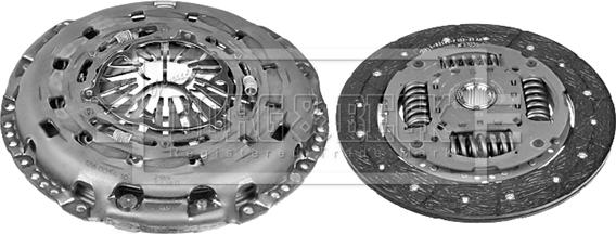 Borg & Beck HK2665 - Комплект сцепления avtokuzovplus.com.ua