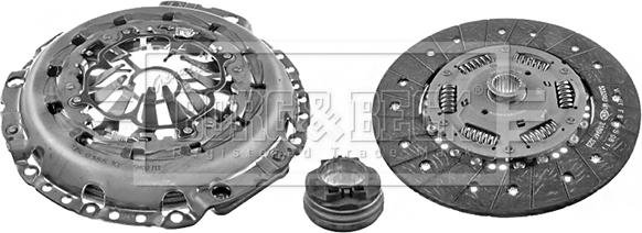 Borg & Beck HK2670 - Комплект зчеплення autocars.com.ua