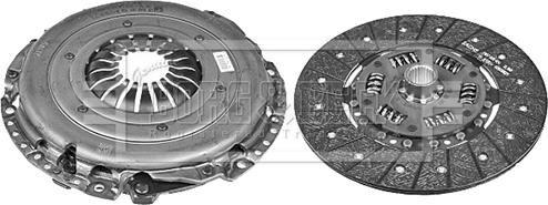 Borg & Beck HK2702 - Комплект сцепления autodnr.net