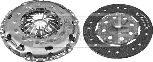 Borg & Beck HK2714 - Комплект зчеплення autocars.com.ua