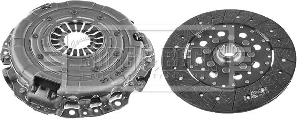 Borg & Beck HK2750 - Комплект зчеплення autocars.com.ua