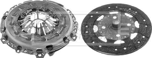 Borg & Beck HK2775 - Комплект зчеплення autocars.com.ua