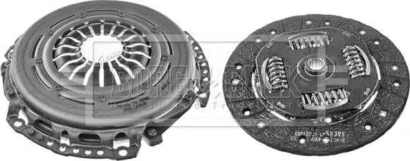 Borg & Beck HK2780 - Комплект зчеплення autocars.com.ua