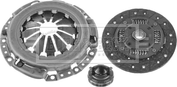 Borg & Beck HK2787 - Комплект сцепления avtokuzovplus.com.ua