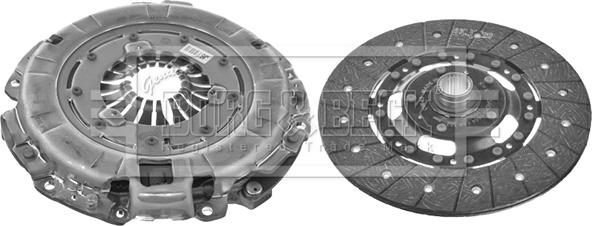 Borg & Beck HK2795 - Комплект зчеплення autocars.com.ua