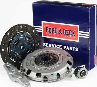 Borg & Beck HK2839 - Комплект зчеплення autocars.com.ua