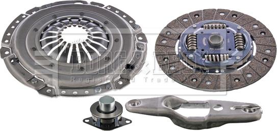 Borg & Beck HK2846 - Комплект зчеплення autocars.com.ua