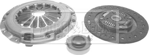 Borg & Beck HK6017 - Комплект зчеплення autocars.com.ua