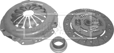 Borg & Beck HK6183 - Комплект зчеплення autocars.com.ua