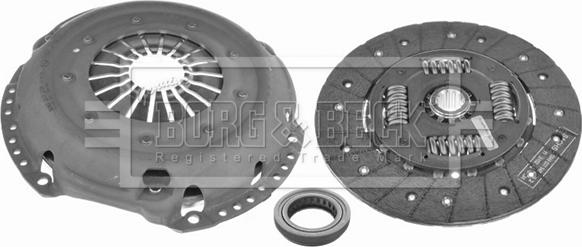 Borg & Beck HK6454 - Комплект зчеплення autocars.com.ua