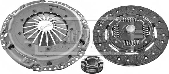 Borg & Beck HK6549 - Комплект зчеплення autocars.com.ua