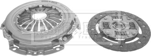 Borg & Beck HK6565 - Комплект зчеплення autocars.com.ua