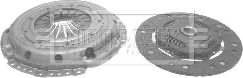 Borg & Beck HK6600 - Комплект зчеплення autocars.com.ua