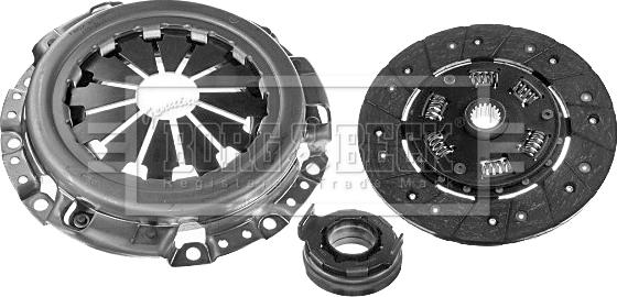 Borg & Beck HK6623 - Комплект зчеплення autocars.com.ua