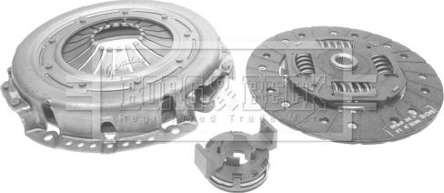 Borg & Beck HK6655 - Комплект зчеплення autocars.com.ua