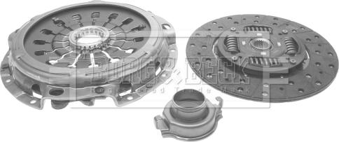 Borg & Beck HK6710 - Комплект зчеплення autocars.com.ua