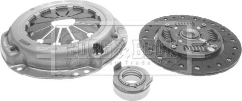 Borg & Beck HK6835 - Комплект сцепления avtokuzovplus.com.ua