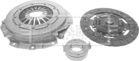 Borg & Beck HK6837 - Комплект зчеплення autocars.com.ua