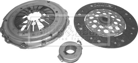 Borg & Beck HK7322 - Комплект зчеплення autocars.com.ua