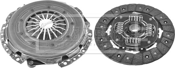 Borg & Beck HK7440 - Комплект зчеплення autocars.com.ua