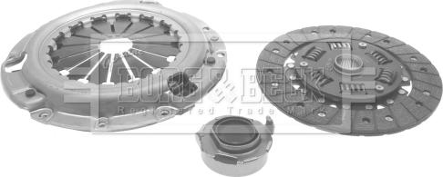 Borg & Beck HK7651 - Комплект зчеплення autocars.com.ua