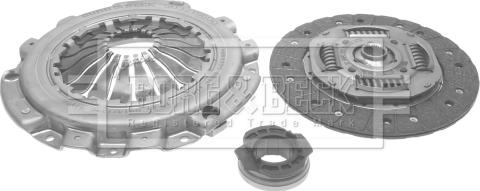 Borg & Beck HK7849 - Комплект зчеплення autocars.com.ua