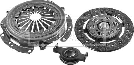 Borg & Beck HK8055 - Комплект зчеплення autocars.com.ua