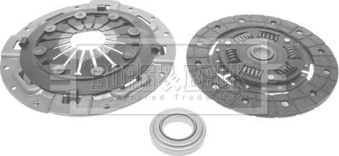 Borg & Beck HK8193 - Комплект сцепления autodnr.net